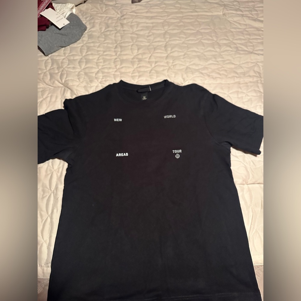 Men's Black Graphic T-Shirt